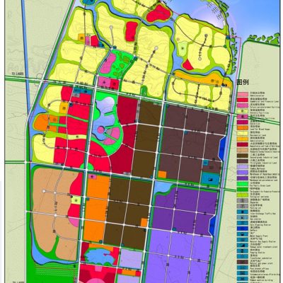 Land use plan of Lekki Free Zone (southwest quadrant)